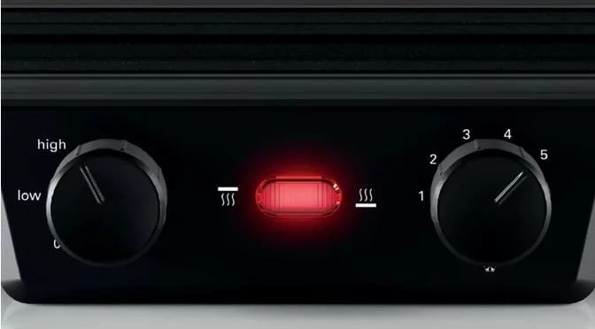 Grill Bosch TCG4215, 2000 W, argjend