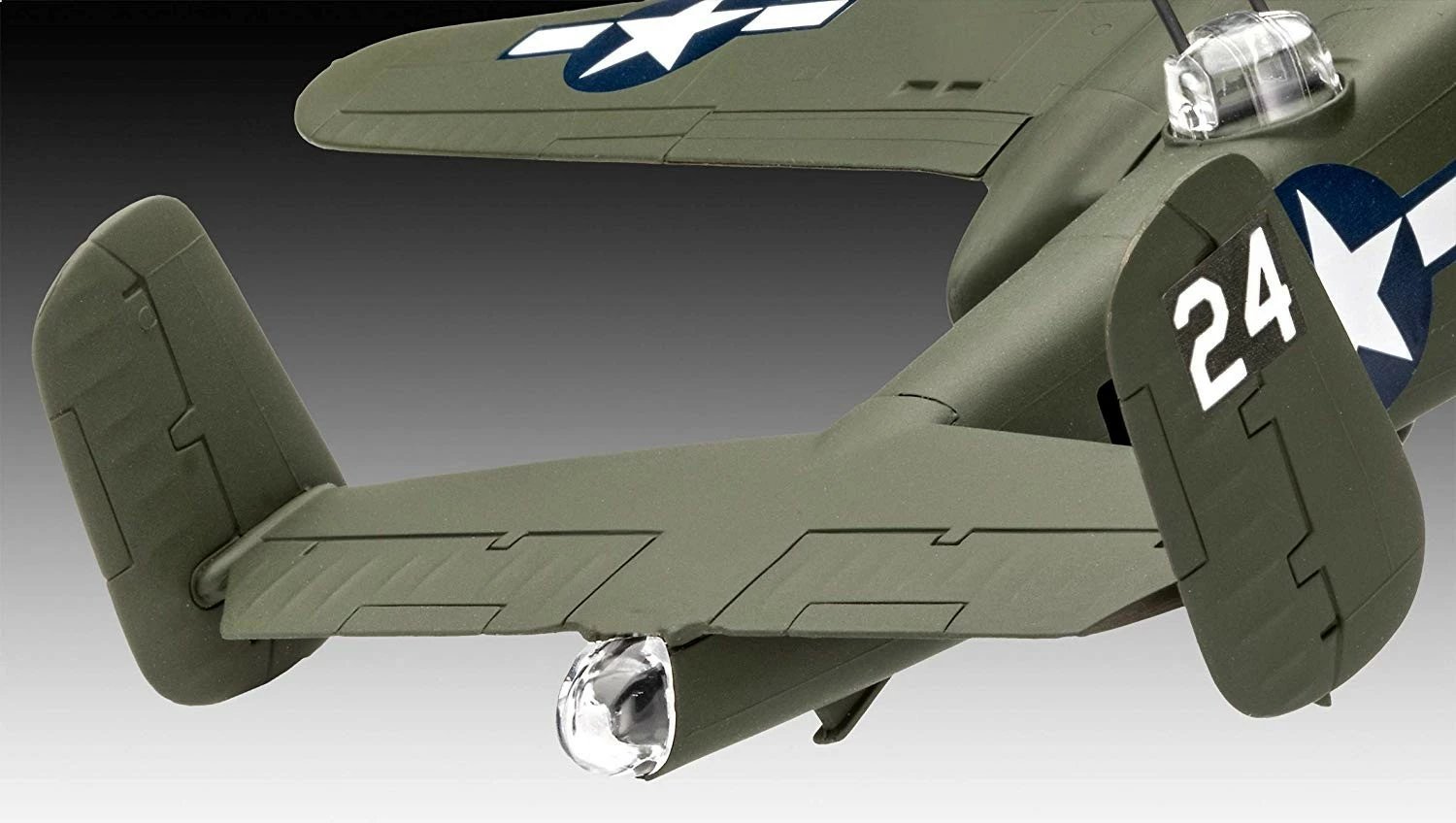 Model plastik Revell B-25 Mitchell 1:72, 44 pjesë