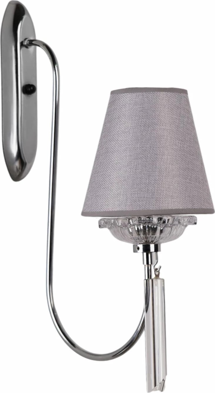 Llambë muri Opviq, 9082-2, gri dhe krom