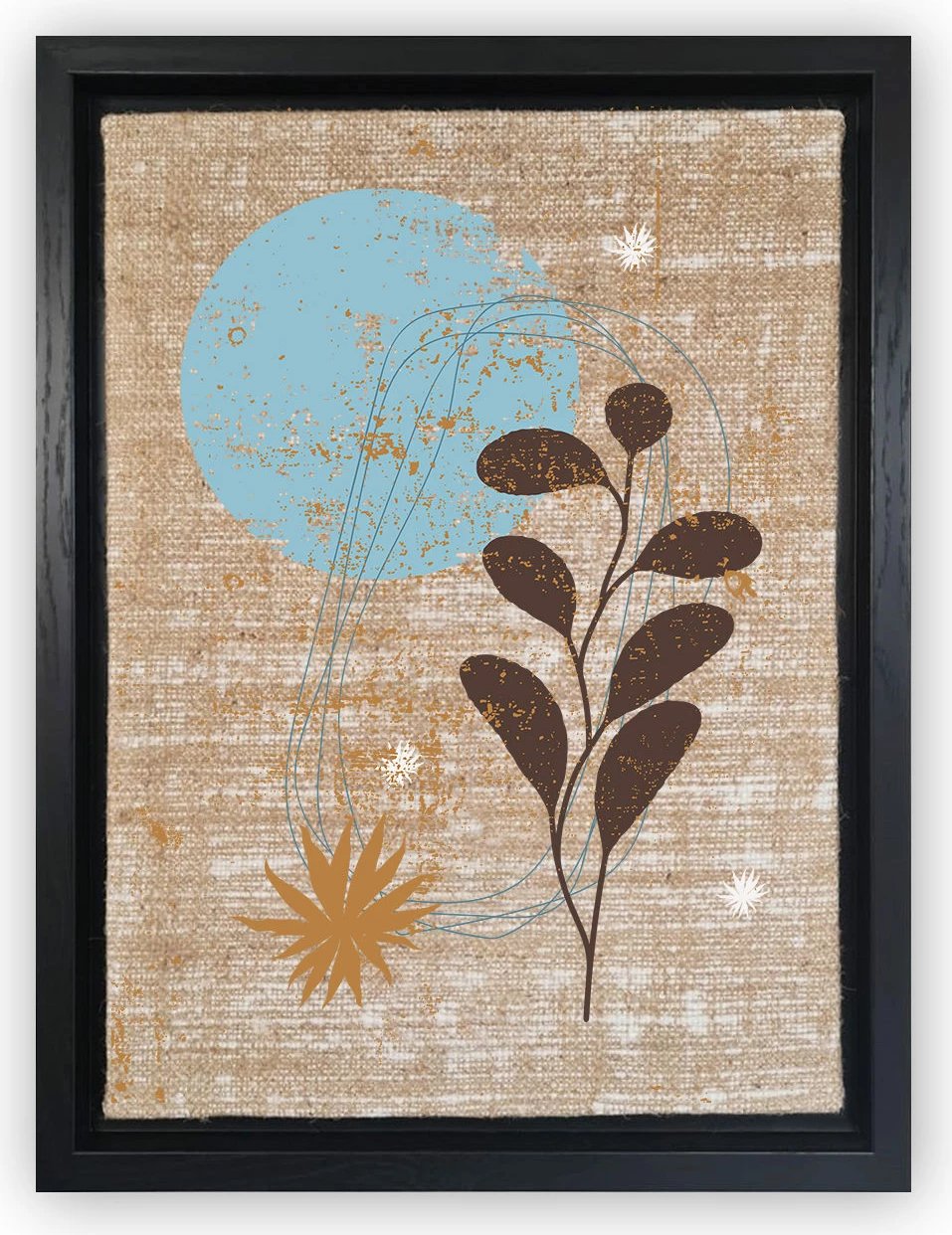 Pikturë dekorative në kanavacë, shumëngjyrëshe, Wallity LSJ118885879373, 36x46cm