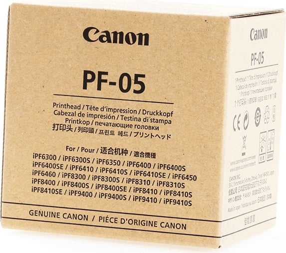 Kokë printimi, Canon, PF-05 3872B001, origjinale, pa ngjyrë