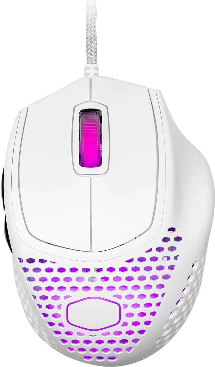 Maus Cooler Master MM720 - USB, i bardhë