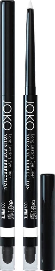 Laps për sy Joko Your Eye Perfection Retractable Eyeliner 009 White për femra, 1 copë