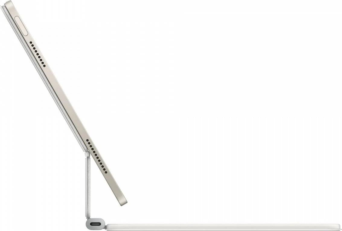 Tastierë Apple Magic Keyboard për iPad Air 11 inç (M3/M2/5/4), Anglisht, Bardhë