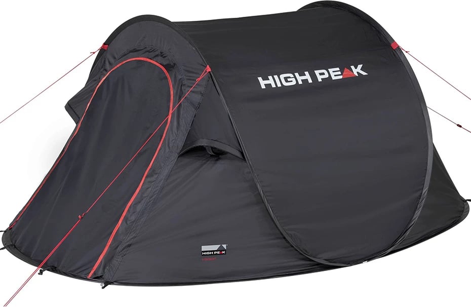 Tendë High Peak për dy persona, e zezë