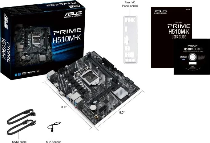 Pllakë amë ASUS PRIME H510M-K, Socket LGA 1200, micro ATX