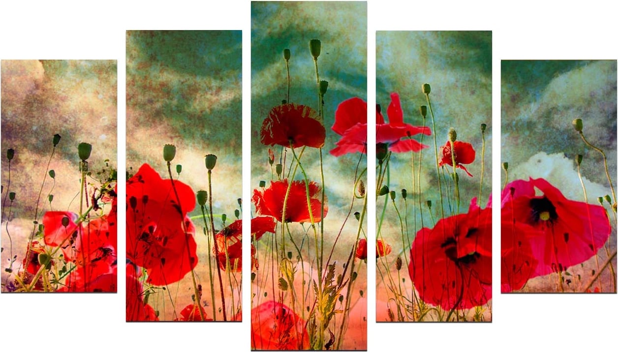 Pikturë dekorative MDF, 5 pjesë, Wallity, 5PMDF-6