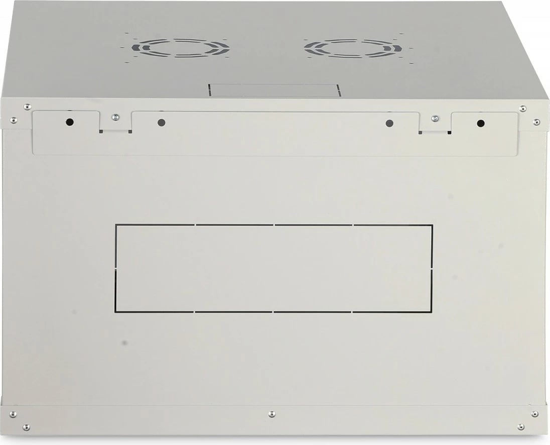Kabinë rrjeti murale 19", Digitus DN-37102, 7U, 385x600x600 mm, derë xhami, 60 kg, gri, i pamontuar
