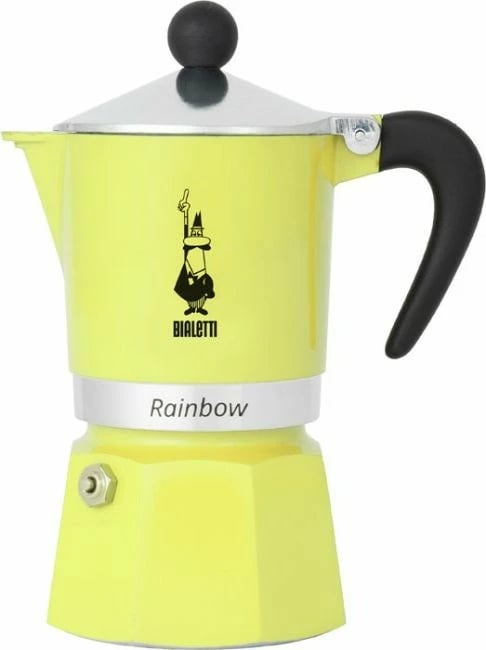 Kafetierë Bialetti Rainbow 3TZ, e verdhë