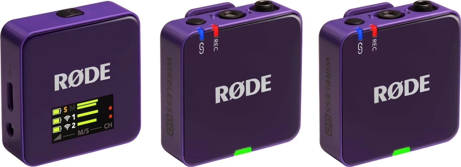 Wireless mikrofon RODE Wireless GO III fiolet
