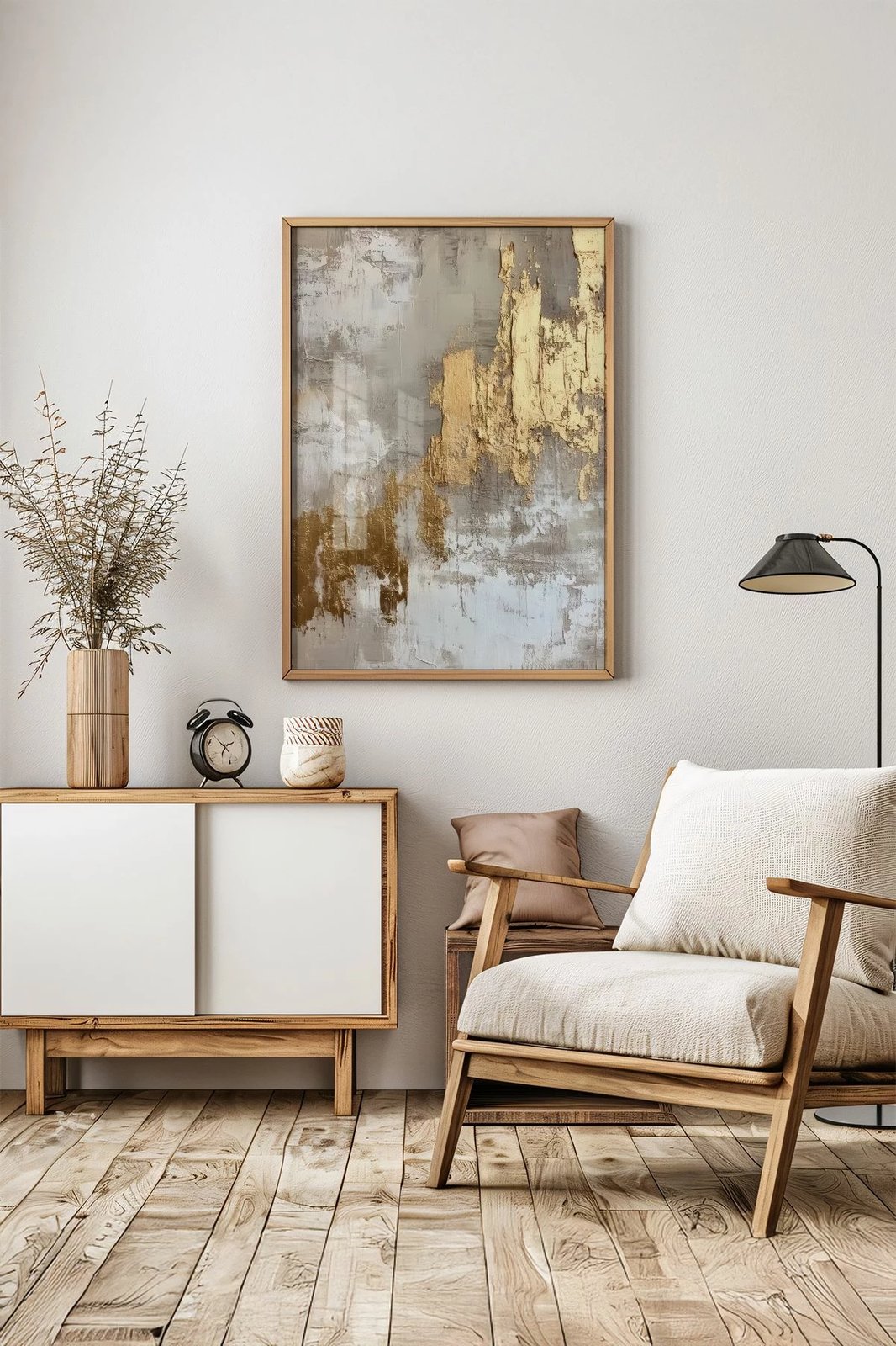 Pikturë dekorative me kornizë, Wallity, Artsrmdl32, shumëngjyrëshe