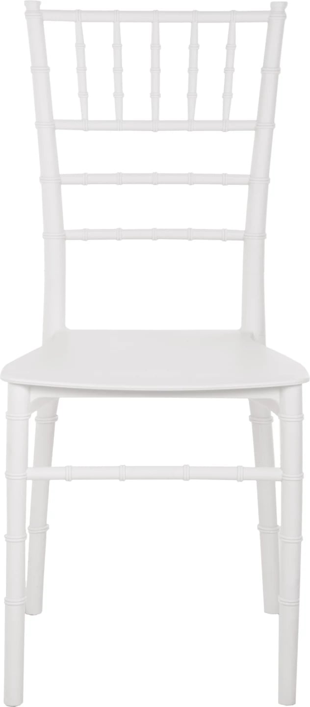 Karrige polipropileni për katering, FH8058.31, Tiffany, ngjyrë e bardhë, 39x47x88 cm