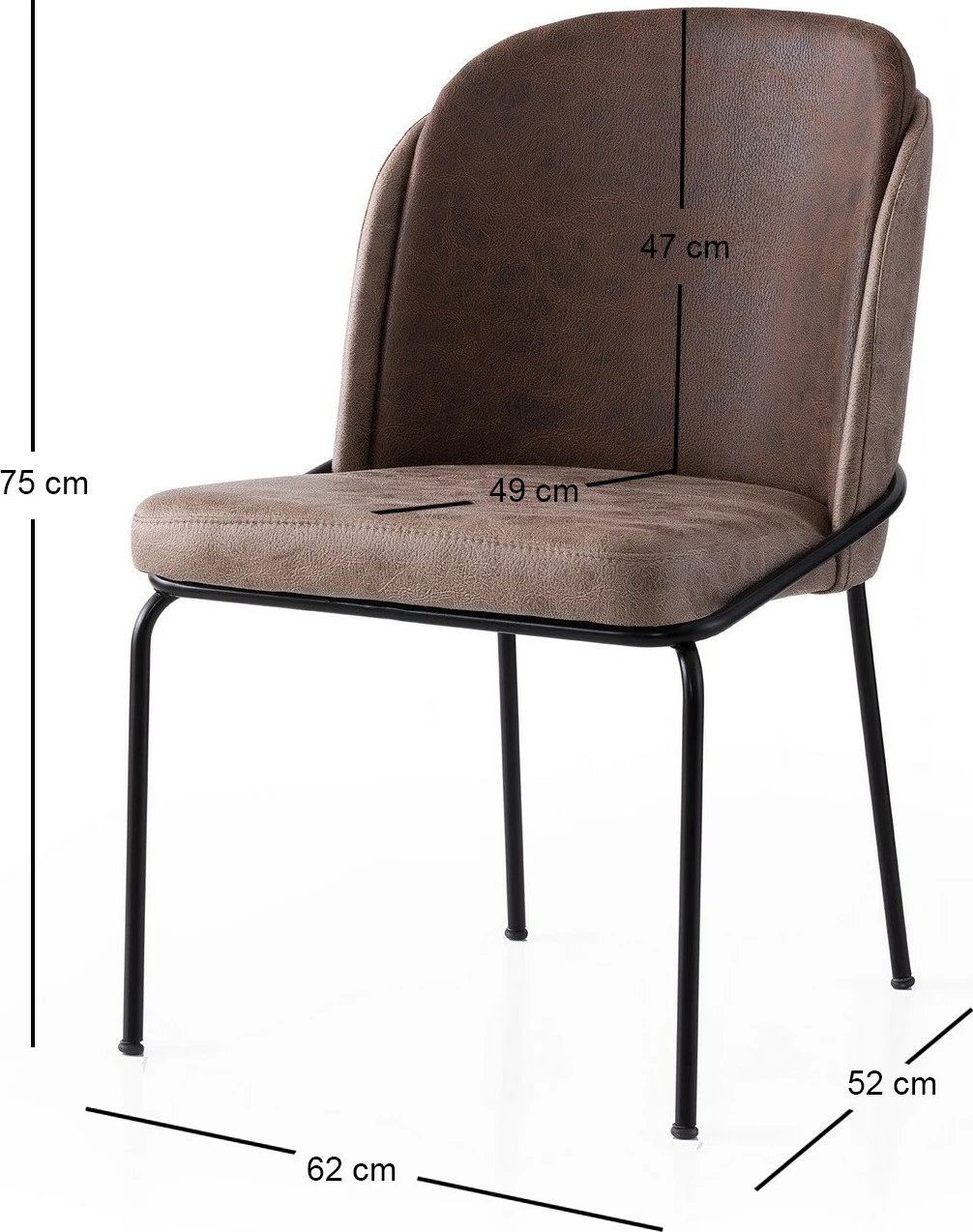 Set karrigesh (2 copë), Skye Decor, Dore - 194 V2