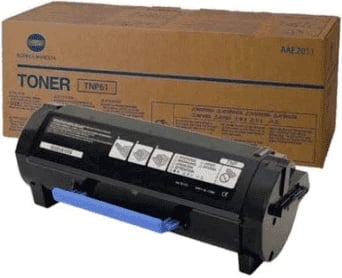 Toner, Konica Minolta, TNP61 / AAE2011, rendiment deri 25000 faqe, madhësi standarde, e zezë