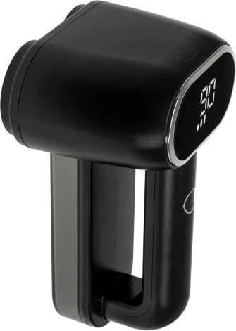 Heqës pushash Adler AD 9622 me dy koka, LCD, 140 ml, 3 shpejtësi, USB-C, i zi/argjend