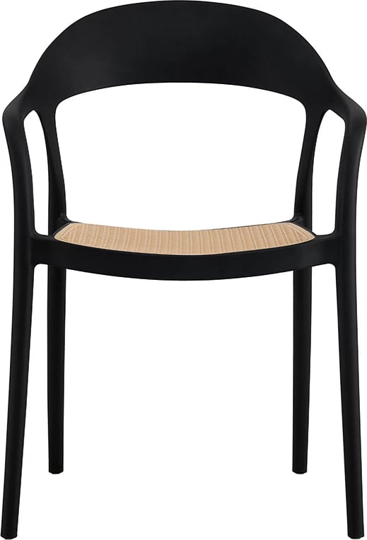 Karrige Ember me mbrojtje UV, PP, bezhë-e zezë, 52.5x56.5x81cm