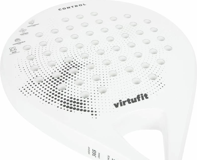 Raketë padeli Virtufit, e bardhë dhe e zezë