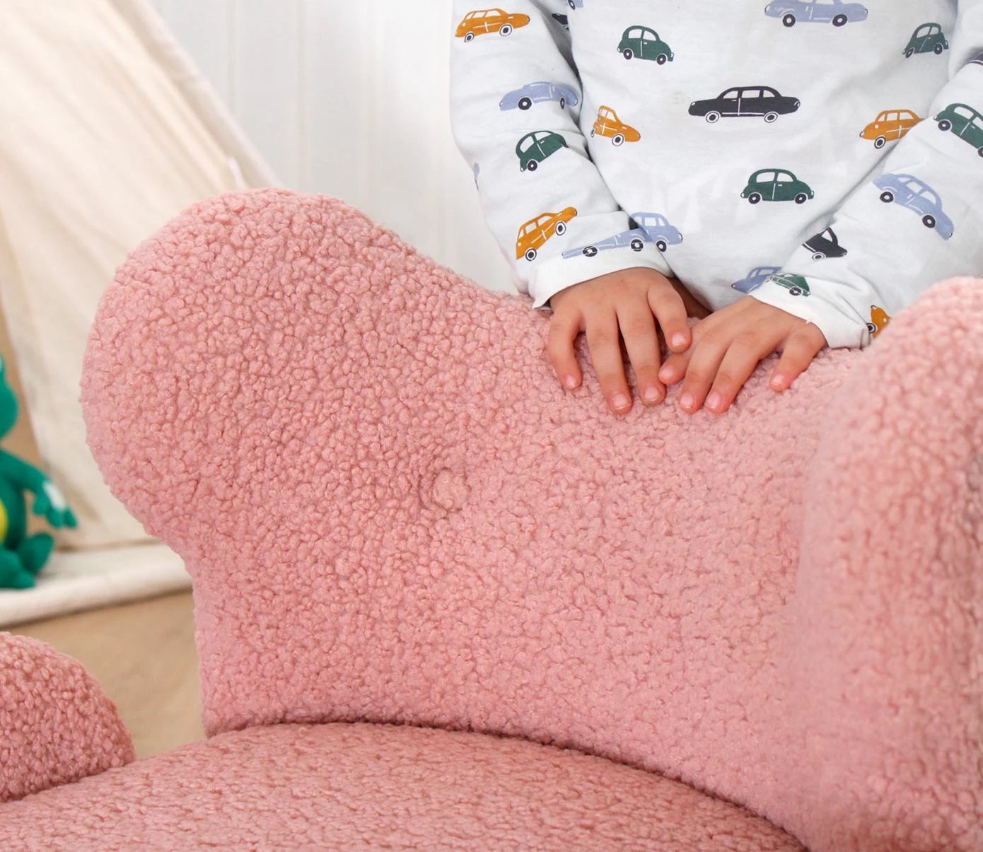 Karrige për fëmijë me krahë, Juano Teddy, rozë