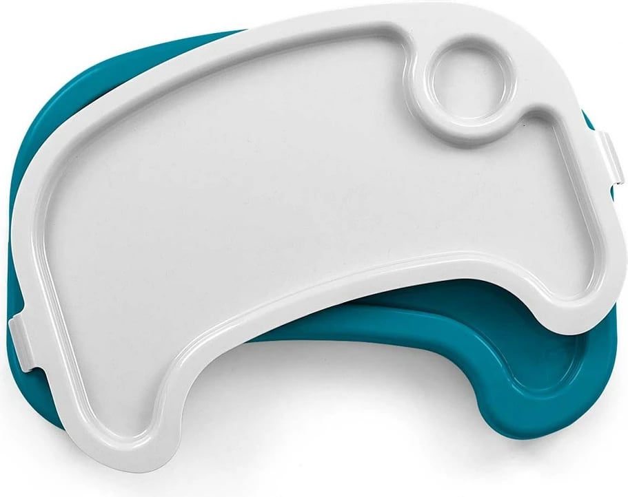 Karrige e lartë bebe, Milly Mally, Bueno, 6–36 muaj, rregullim lartësie 7 nivele, shpinore 5 pozicione, rripa 5‑pikësh, palosje kompakte, deri 15 kg, blu