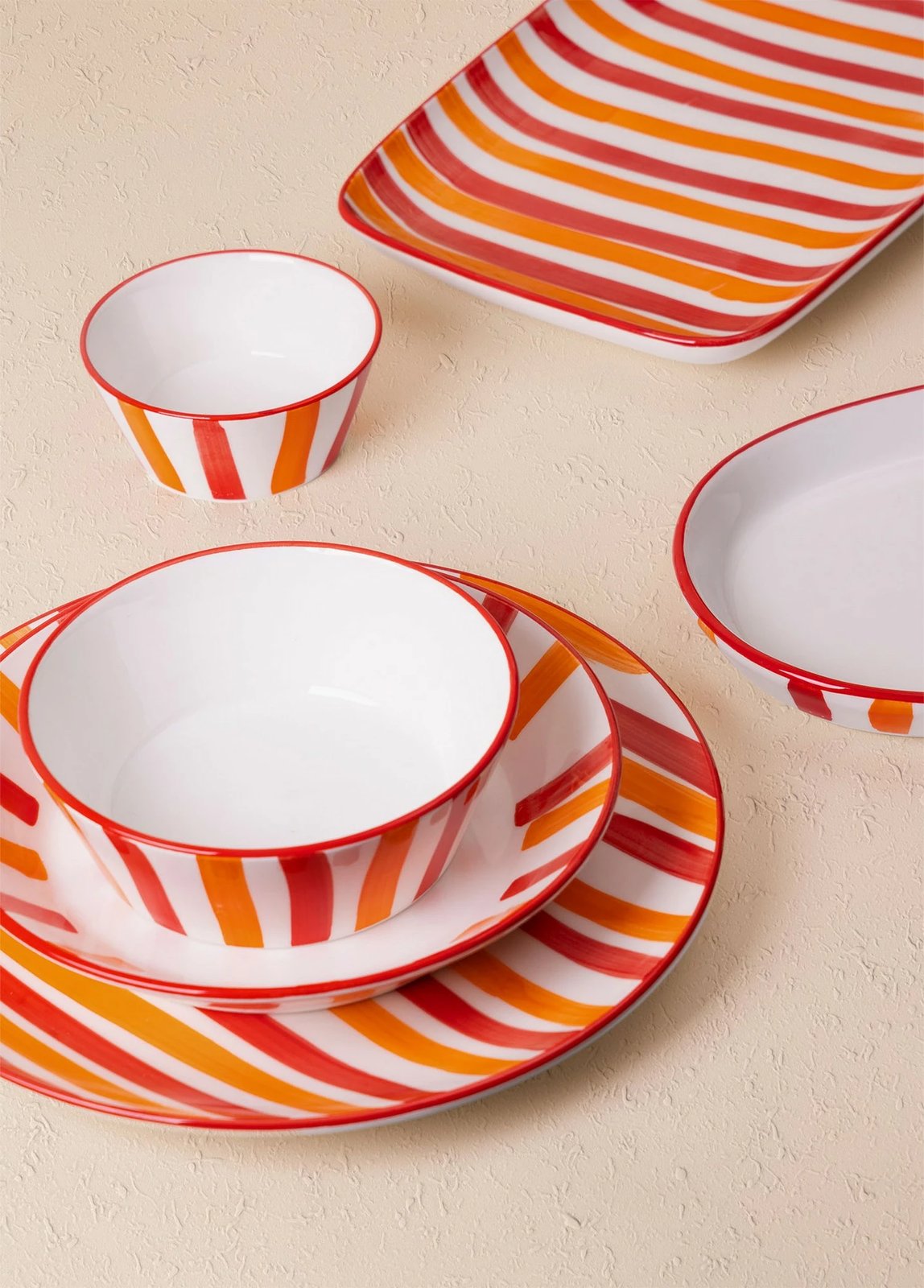 Set tasash për meze (6 copë), Hermia, JOY0010