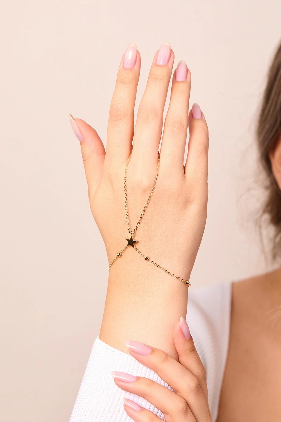 Zinxhir metalik Elika, ngjyrë ari, CSHM9958A