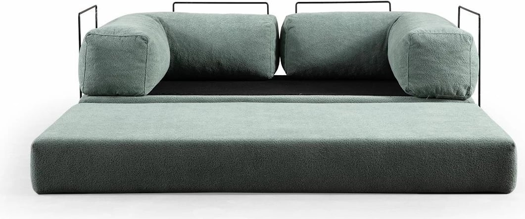 Divan-krevat dy ulëshe, ngjyrë e gjelbër, Atelier del Sofa, Via Con