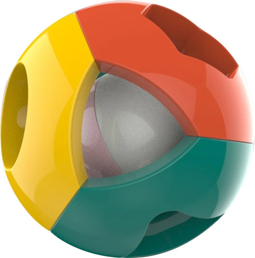 Lodër gringëlluese për bebe, Baby Mix Balloon, plastikë, 0m+, shumëngjyrëshe