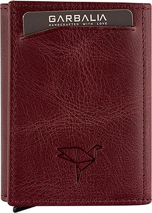 Portofol për burra, ngjyrë e kuqe claret, Zoozie Bags Bryant