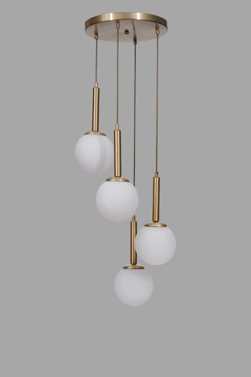 Llambë tavani Opviq, e bardhë dhe ari, 4 drita, 9055-4