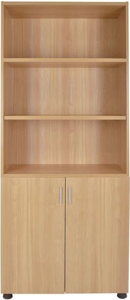 Raft profesional për zyre, ngjyrë lisi, FH2055.11, 80x40x190 cm