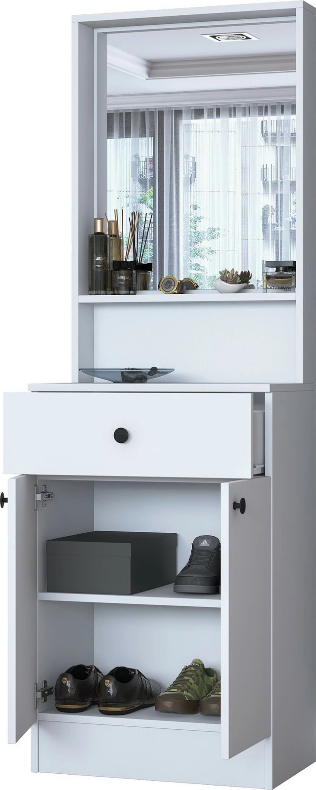 Stendë për korridor, e bardhë, Skye Decor, P6 - 3293