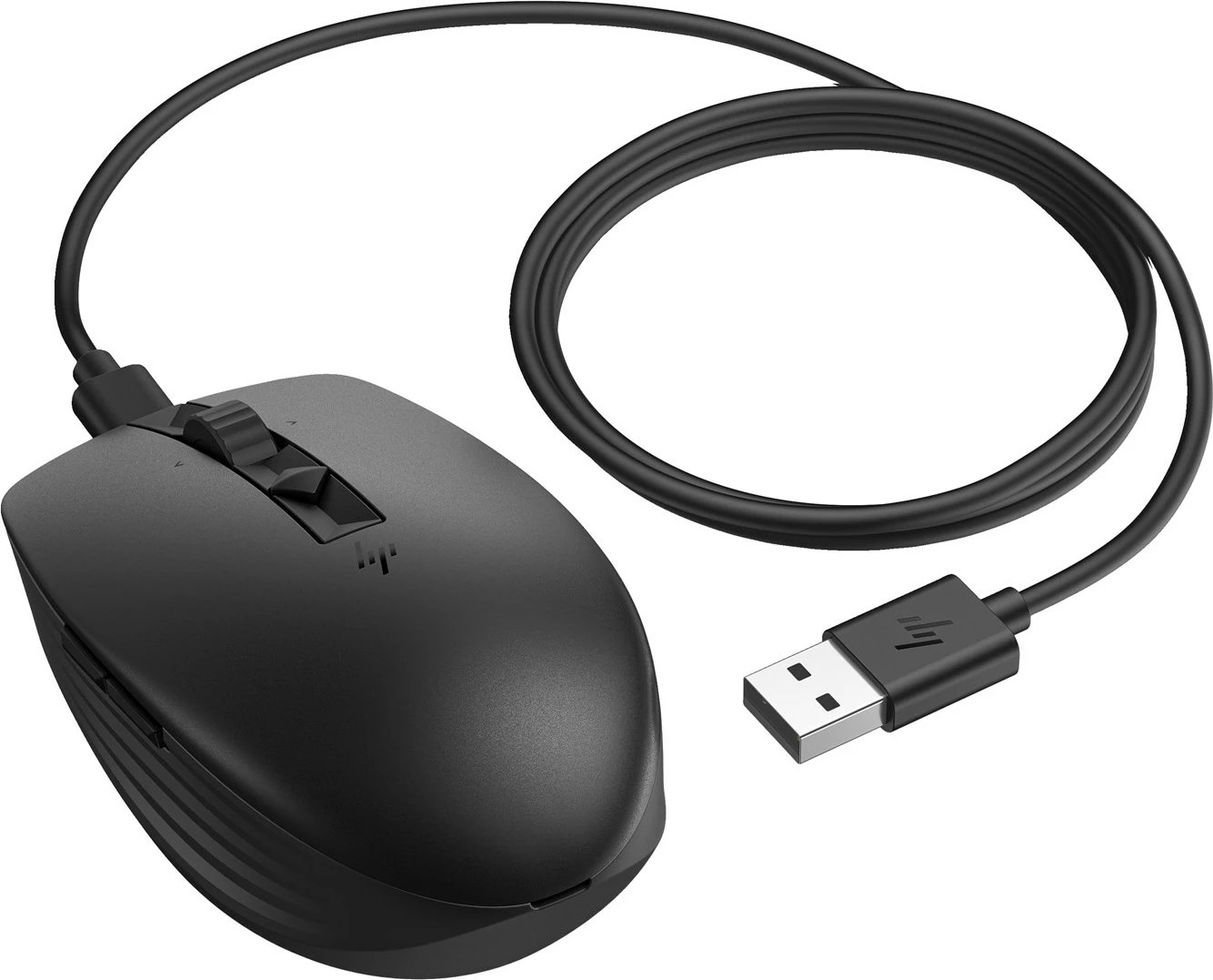 Maus HP 710 i rikarikueshëm, i qetë, i zi Maus HP 710 i rikarikueshëm, i qetë, i zi