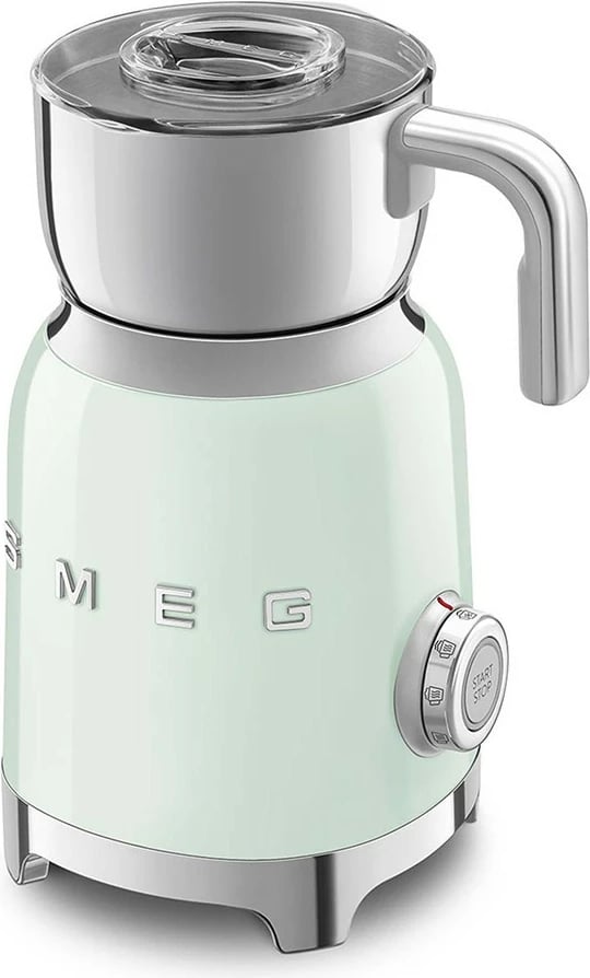Makineri shkumë qumështi SMEG MFF11PGEU, retro, jeshile
