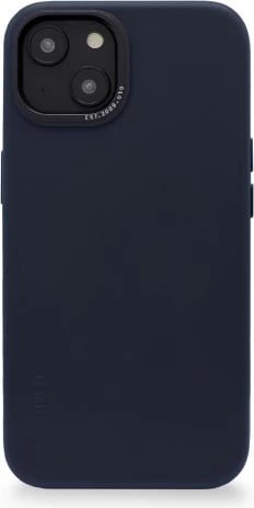 Mbështjellës lëkure Decoded me MagSafe për iPhone 14 Plus, blu e errët