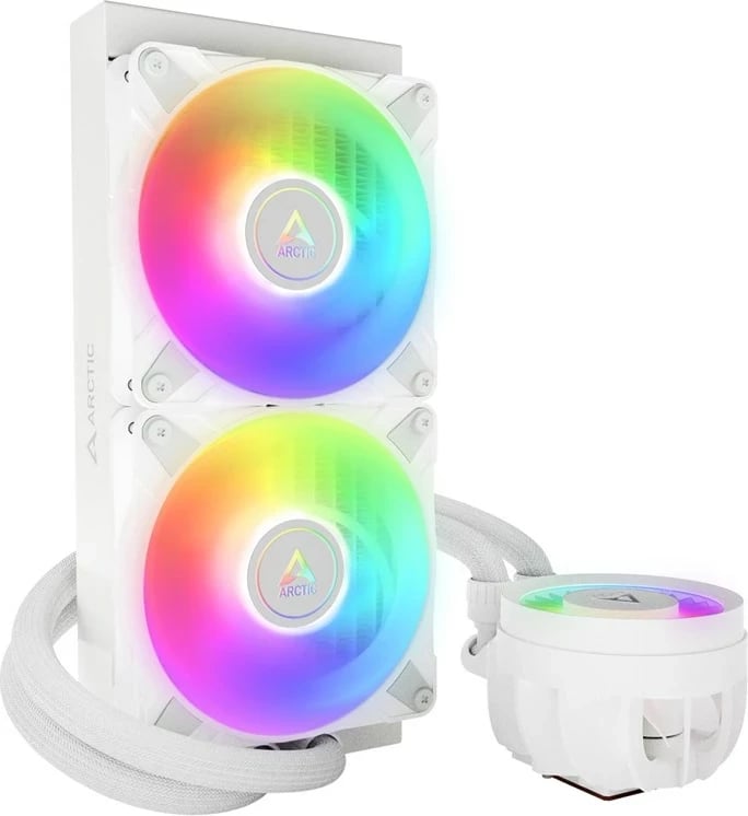 Ftohës uji për CPU Arctic Liquid Freezer III 240 A-RGB, i bardhë