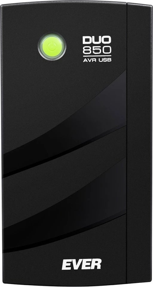 Kasë UPS EVER DUO 850 AVR USB, 850 VA, 550 W, E zezë