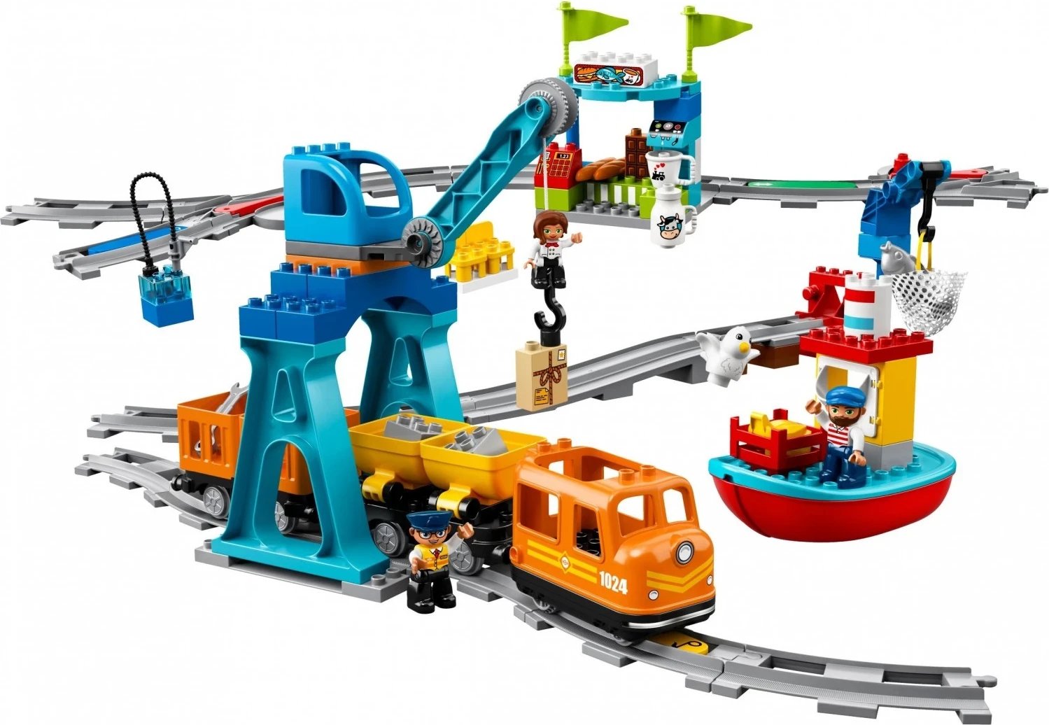 Set lodër Lego Bllok Ndertimi