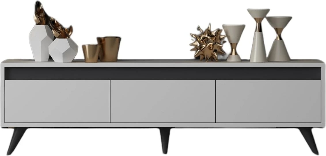 Komodë TV Hanah Home, Century, e bardhë