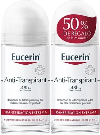Deodorant roll-on unisex Eucerin Anti-Transpirant 2x50ml