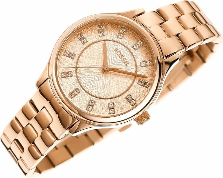 Orë dore për femra Fossil, rozë gold