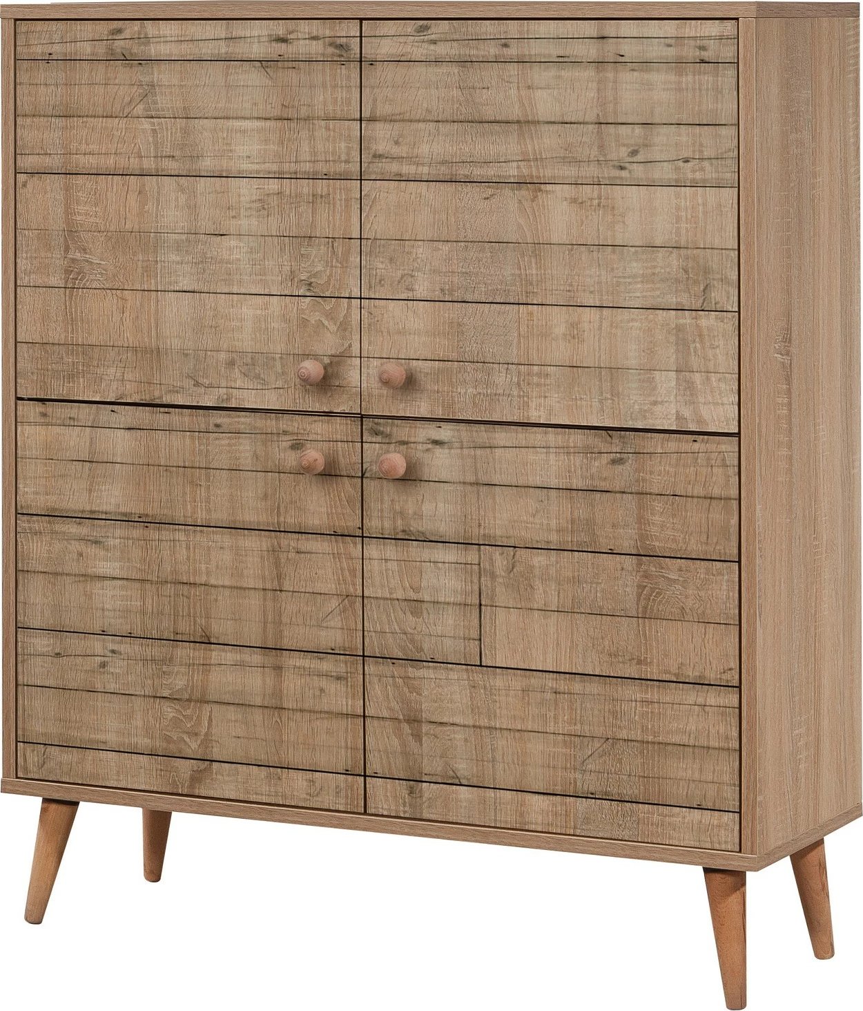 Dollap multifunksional Hanah Home, Multilux - 728, ngjyrë lisi Sonoma