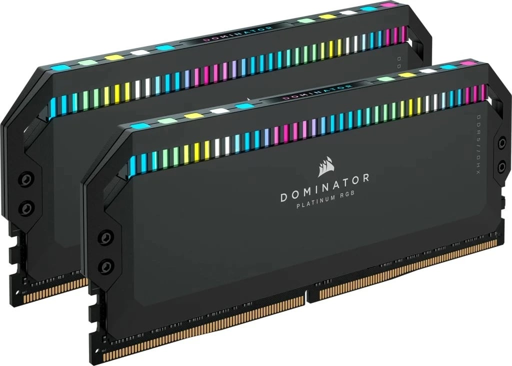 RAM Memorje Corsair Dominator Platinum RGB 32GB (2x16GB) DDR5 6200MHz, e zezë