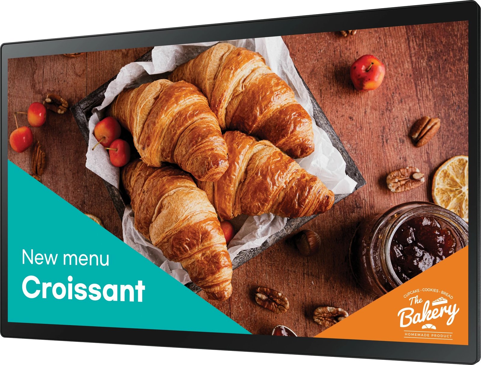 Ekran dixhital Samsung QB24C-T, 24", LED, Full HD, Wi-Fi