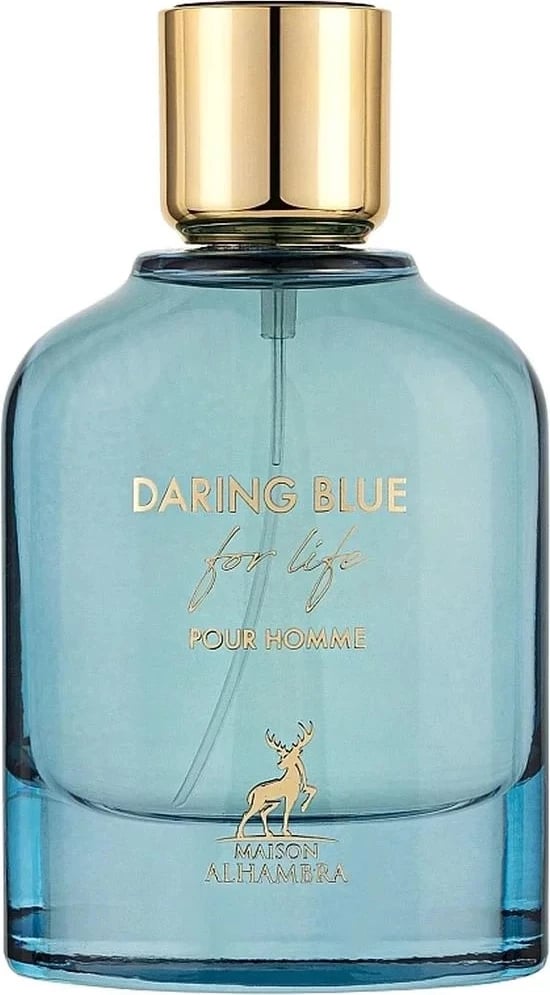 Eau de Parfum për meshkuj Maison Alhambra Daring Blue For Life, 100ml