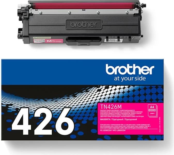 Toner Brother TN-426M, rendiment ~6.5k faqe, magenta