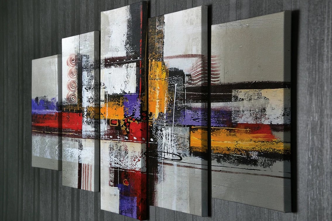 Pikturë dekorative në kanavacë (5 pjesë), Wallity, BC95