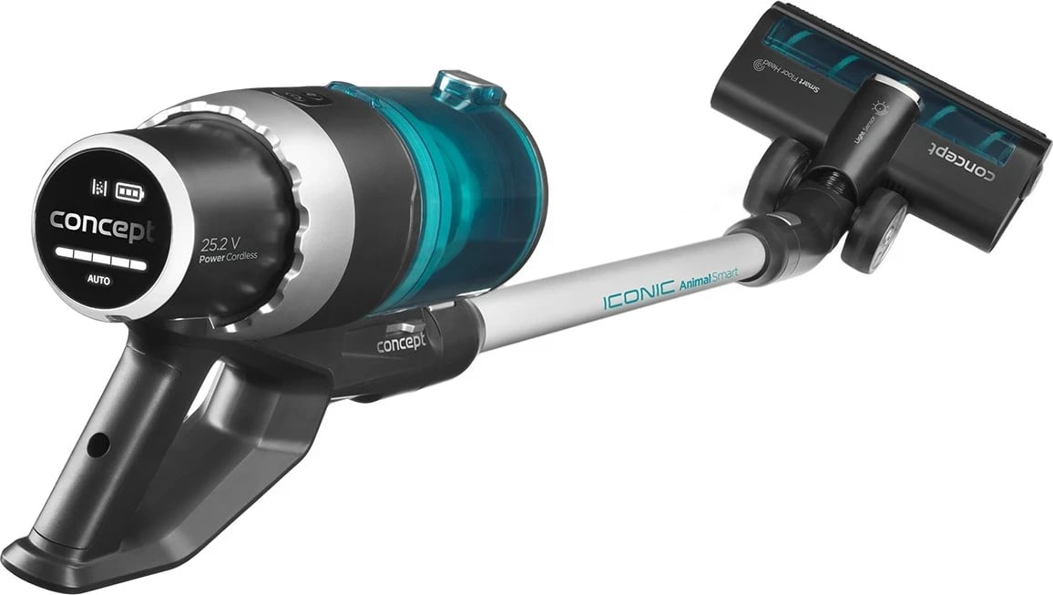 Fshesë elektrike Concept VP6110, 2-në-1, pa kabllo, 2.5 Ah, E zezë Fshesë elektrike Concept VP6110, 2-në-1, pa kabllo, 2.5 Ah, E zezë