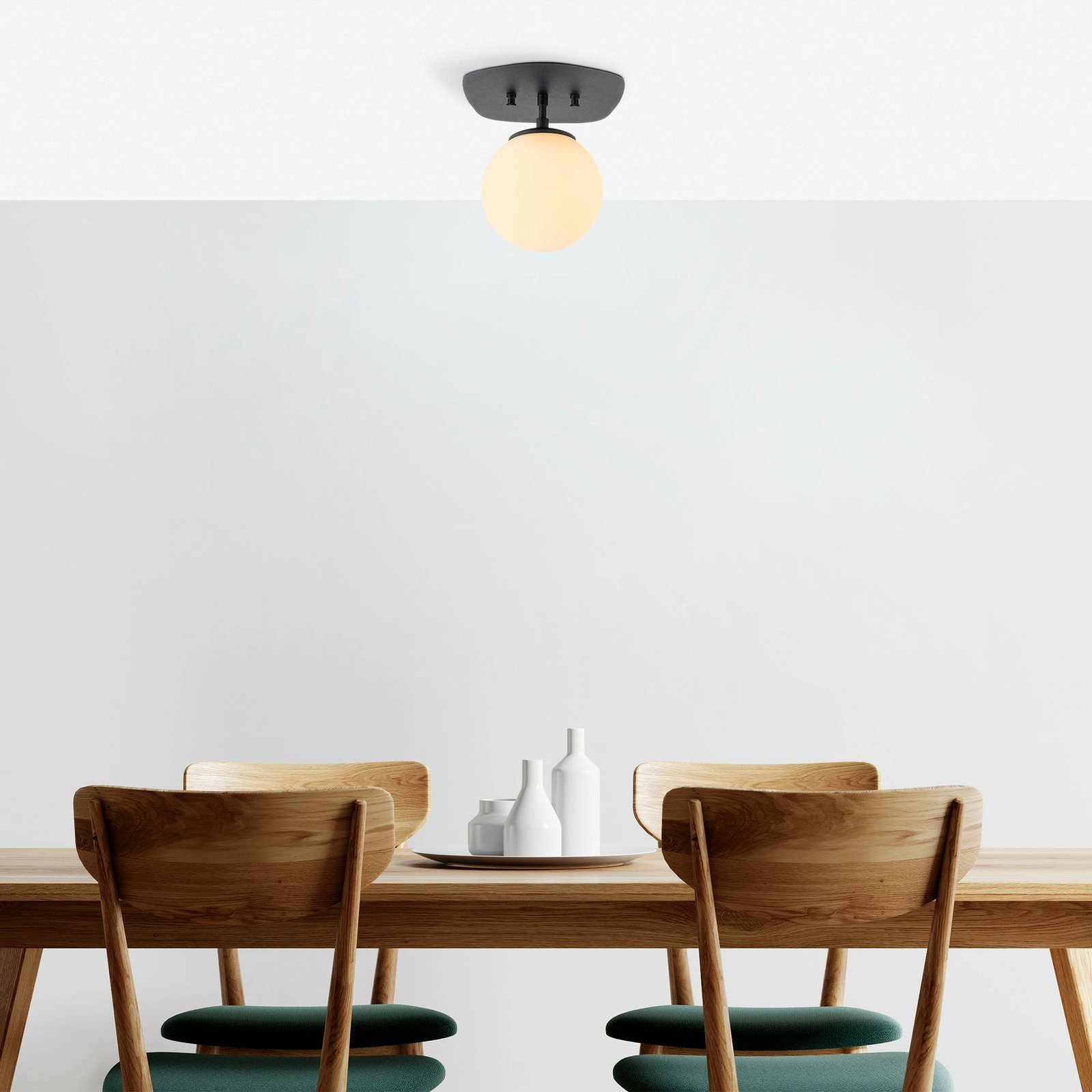 Llambë tavanore Opviq, Well - 11681, e zezë dhe e verdhë