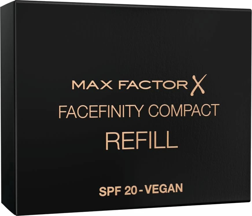 Fondatinë kompakte Max Factor Facefinity Compact Mattifying Foundation Refill për femra 040 Creamy Ivory 10g