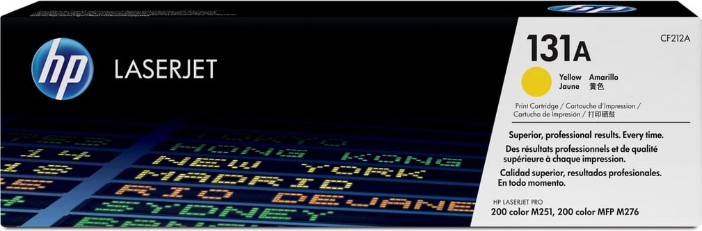 Toner, HP, 131A CF212A, rendiment 1800 faqe, e verdhë